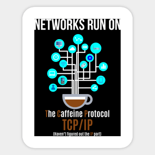 Network run on The Caffeine Protocol Sticker